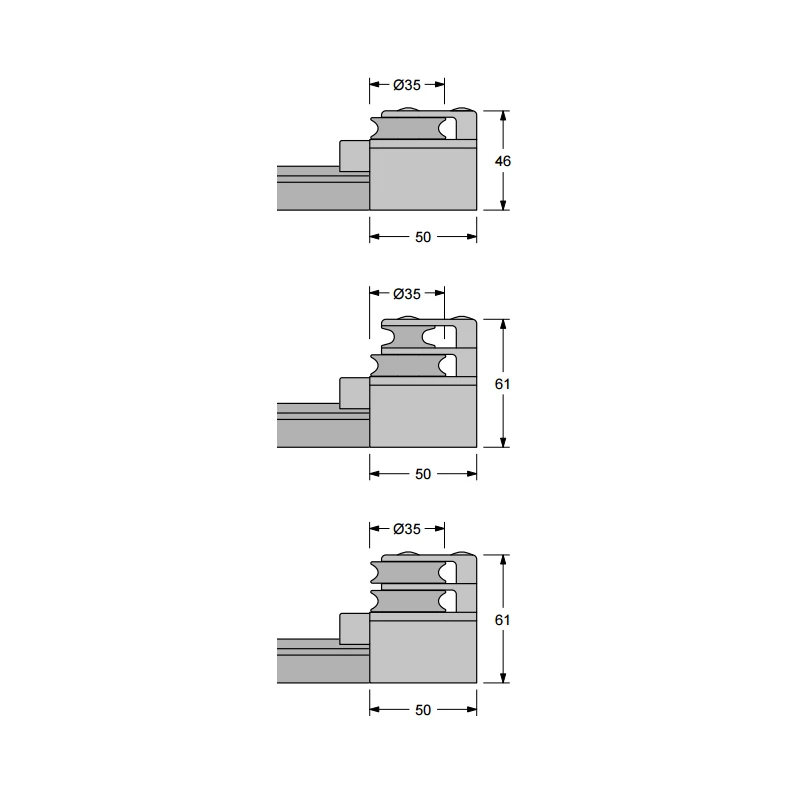 ANTAL Embout De Rail 4 Race Taille 100 – Image 3