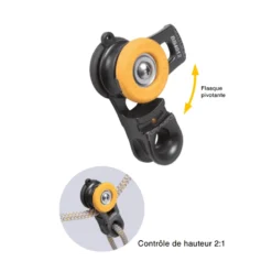 ANTAL Poulie De Barber Ouvrante