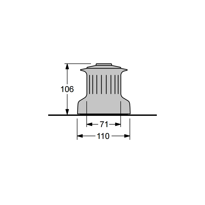 ANTAL Winch 2 Vitesses W16 – Image 2
