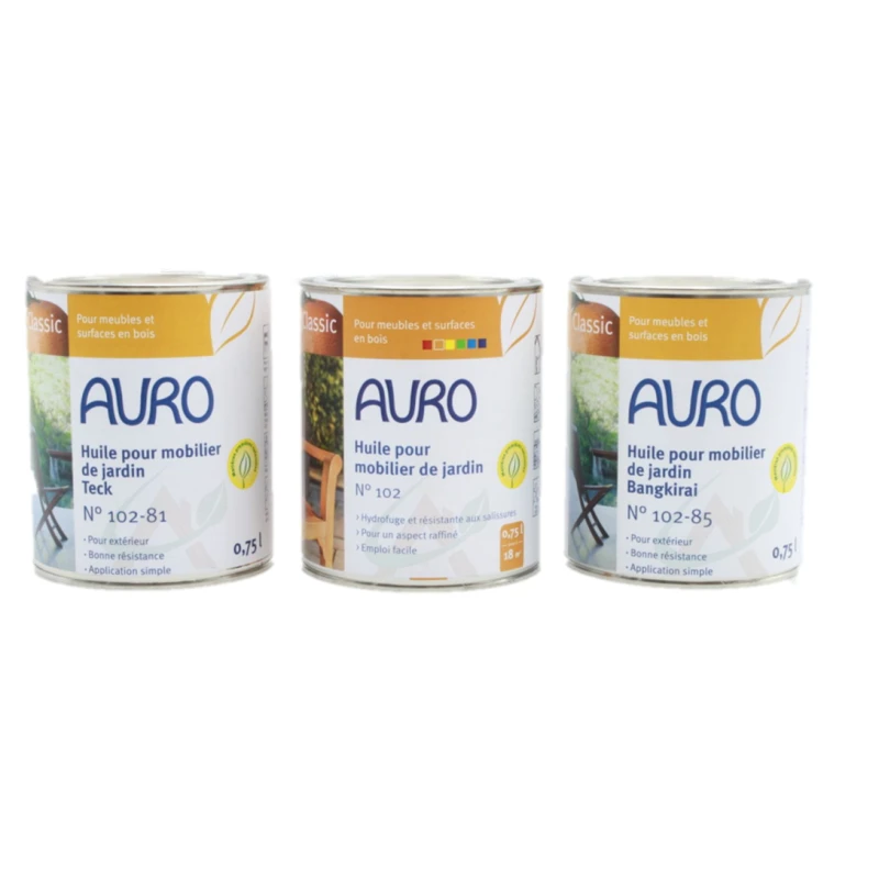 AURO Huile Pour Mobilier De Jardin N°102