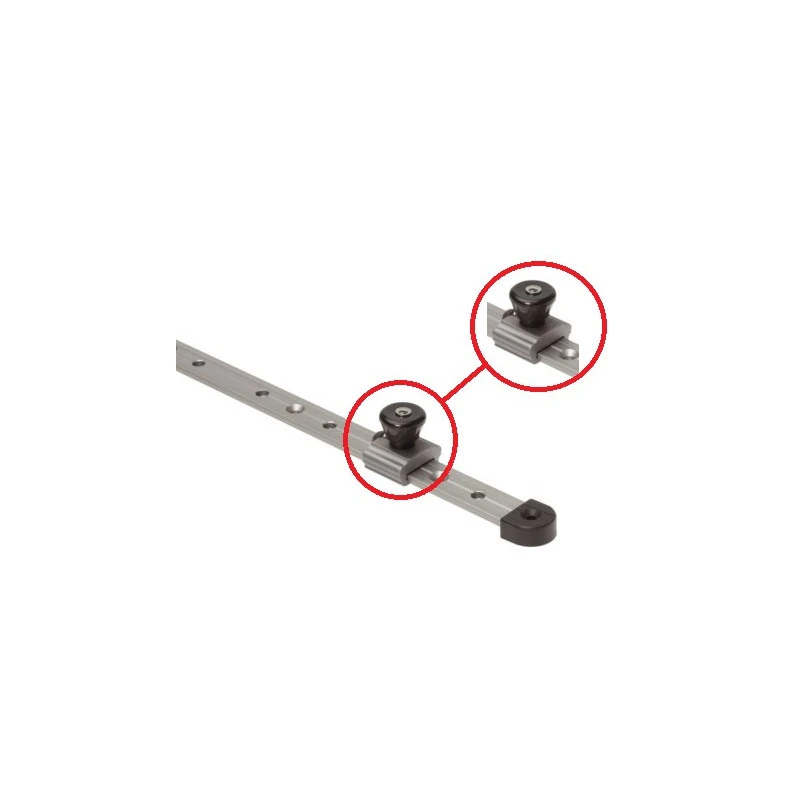 BARTON Butée Réglable Rail T 20 Mm