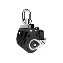 LEWMAR Control Poulie Triple émerillon + Ringot + Coinceur