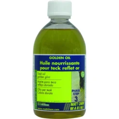 MATT CHEM Golden Oil Huile Teck Reflet Or