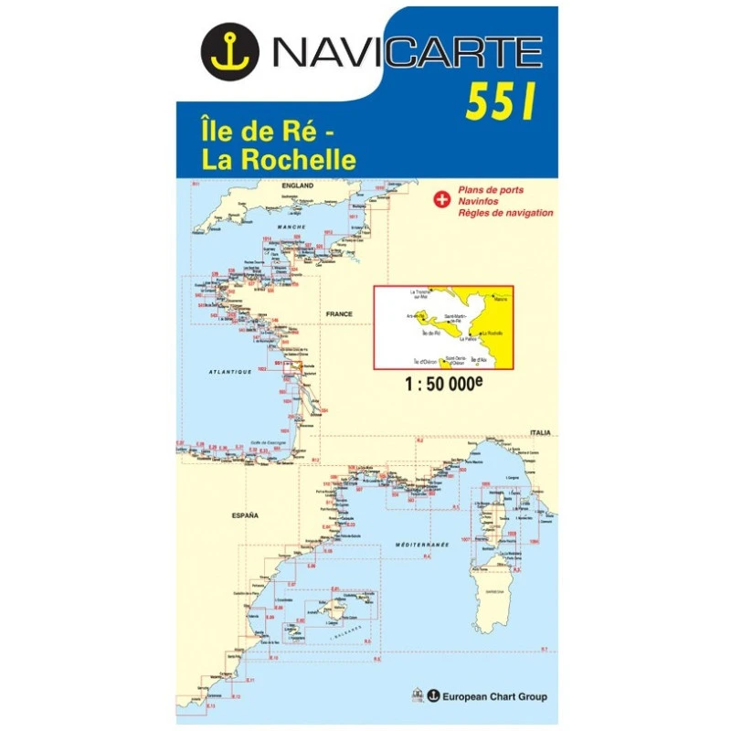 NAVICARTE Détail France Atlantique – Image 3