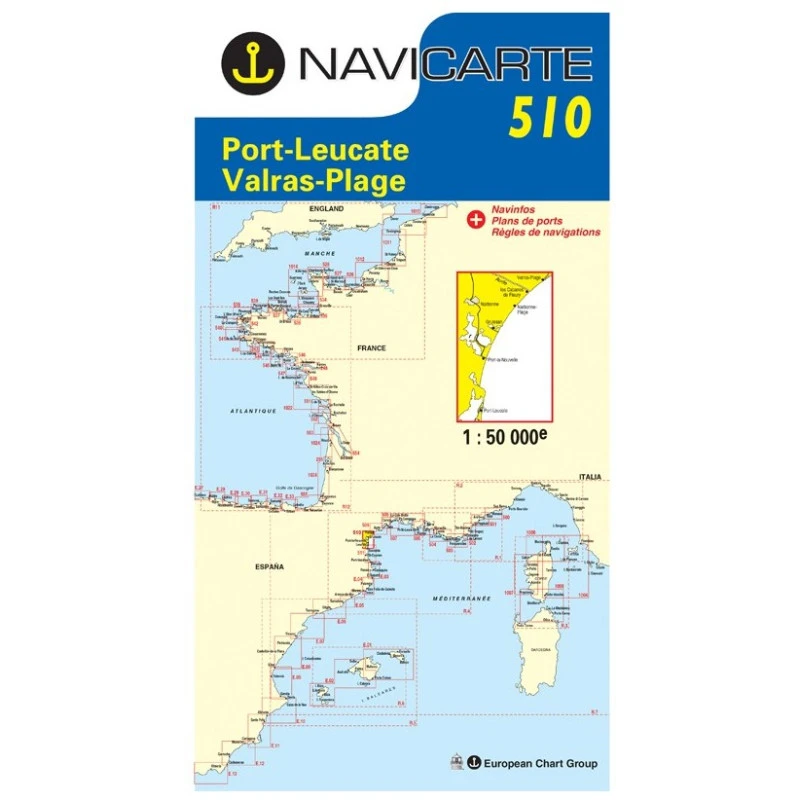 NAVICARTE Détail France Méditerranée – Image 2