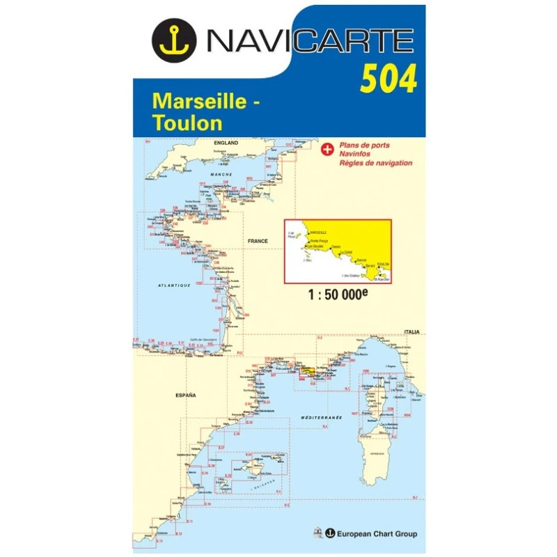 NAVICARTE Détail France Méditerranée – Image 7