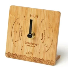 NORTHCORE Horloge De Marée En Bambou à Poser