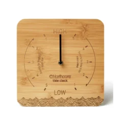 NORTHCORE Horloge De Marée En Bambou Mural