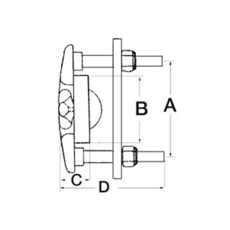 OSCULATI Anneau De Traction Encastré – Image 2