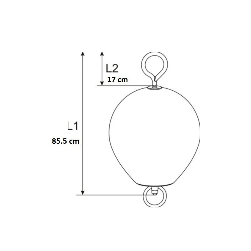 POLYFORM AS Bouée De Mouillage à Tige | ø 540 Mm – Image 4