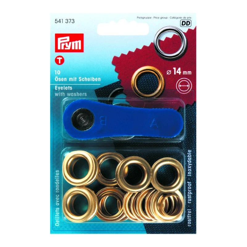 PRYM Oeillets Laiton ø 14 Mm