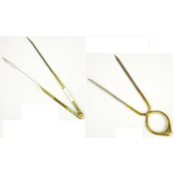 TOPOPLASTIC Compas Pointes Sèches Laiton Inox