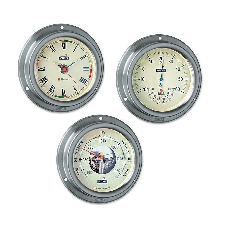 VION A100 Pendule Inox Brossé – Image 2